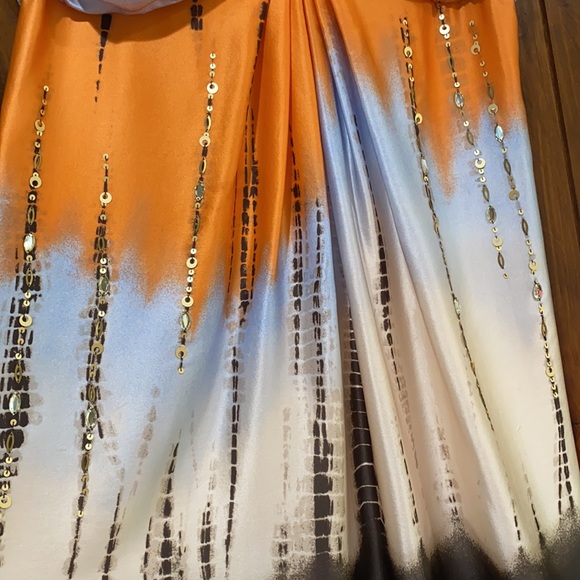 BCBG DipDye Ombre Nectaricom Dress Sz10 - Picture 4 of 5